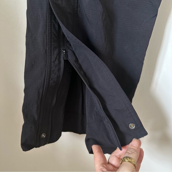 Athleta Trekkie High Rise Parachute Pants In Black Size 8 - Picture 12 of 13